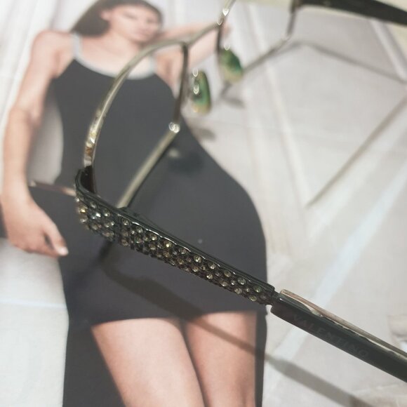 Valentino Eyeglasses Optical Frame with Case Women Fashion Formal Accessory Gift - Picture 3 of 8